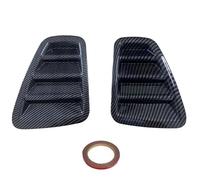 IENQBVL For F&iat 500 For Abarth 595 695 2016-2024 2Pcs Carbon Fiber Rear Tail Light Cover Decorative Sticker(Carbon Look)