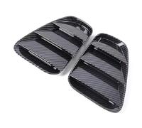 IENQBVL For F&iat 500 For Abarth 595 695 2016-2024 ABS Carbon Fiber Black Rear Tail Light Cover Decorative Sticker(carbon fiber)