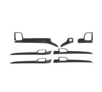 IENQBVL for Jeep for Grand Cherokee 2011-2020 Car Center Console Panel Interior Handle Decoration Cover Trim (Right Drive-Carbon)
