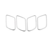 IENQBVL for Mercedes for Benz A CLA Class W177 V177 C118 W118 2020 2021 2022 Inner Door Handle Frame Ring Trim Sticker (Silver)