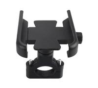 IENQBVL For T-MAX 500 TMAX500 2001 2002 2003 2004 2005 2006 2007 2008 Motorcycle Handlebar Mobile Phone Holder Stand Bracket(Black,Handlebar)