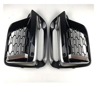 IENQBVL Front Fog Lamp Grille Lamp Cover For X3 G01 X4 G02 2018 2019 2020 Frame Trim Protector Exterior Cover (With fog light hole)