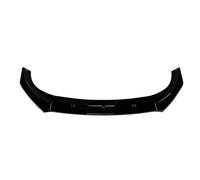 IENQBVL Front Spoiler Lip Black ABS Front Bumper Lip Splitter Spoiler Decoration For Ford For Fiesta MK7 2017-2024 3 Door/2017-2021 5 Door 3 Pcs Car Front Spoilers(Glossy black)