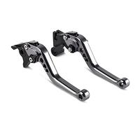 IENQBVL Motorcycle Clutch Lever For Triumph For 675 Street Triple 2008-2016 For Daytona 600 650 955i 2004 2005 2006 Motorcycle Adjustable Brake Clutch Levers Modification Parts(Short11)