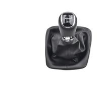 IENQBVL Shifter Lever Knob for Skoda for Octavia 2 A5 A6 2004-2012 5/6 Speed Stick Gear Shift Knob with PU Leather Boot Car-Stying(5 Speed)