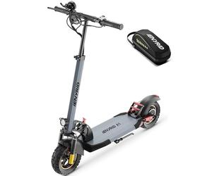 iENYRID Electric Scooter, Escooter for Adults, 25-40Km Long Range, 12.5Ah Battery,3 Speed Mode, Dual Braking System and Shock Absorption, Foldable and Portable Black