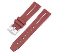 IENYU For Omega Swatch Joint Planet Series Moon Mercury Curved Rubber Strap For Moonswatch Watch Curved No Gap Rubber Strap Men Women 20MM Watchbands(BB)