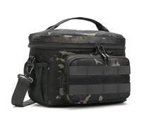IENYU Men Gym Bag Outdoor Big Capacity Male Travel Bags Crossbody Fitness Bags Thickened Sports Bag(Black CP)