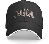 IEOGHWXY Baseball Cap Snapback Sun Hat Anime Jelly Roll Baseball Cap Men Women Funny Hat Fashion Birthday Gift for Men Women