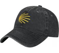 IEOGHWXY Baseball Cap Snapback Sun Hat Camino De Santiago Symbol Large Yellow Baseball Cap Buen Camino Music Album Unisex Men Sun Visors Trucker Hat y2k Baseball Caps Birthday Gift for Men Women