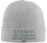 IEOGHWXY Baseball Cap Snapback Sun Hat Hats are Warm and Stylish Lehman Brothers Knitted for Men Women Casual Melon hat Risk Management Winter 2008 Friendship Gift Birthday Men Women Multicoloured