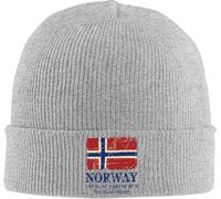 IEOGHWXY Baseball Cap Snapback Sun Hat Hats are Warm and Stylish Norway Flag Vintage Look Autumn Winter Beanies Baggy Female Male Knitted Friendship Gift Birthday for Men Women Multicoloured
