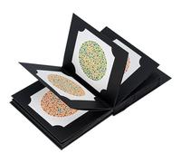 IEOWY Color Blind Test Chart, Color Vision Test Book with 38 Plate, Distinguish Between Colorblind Patients, Hidden Numbers and Category Design, for Vision Care Center Hospital