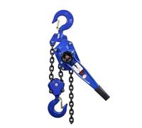 IEOWY Hand Wire Winch, 1 T Pulling Wrench Hoist Manual Lifting Chain Hoist, Hand Chain Hoist Hook Portable Lever Block Inverted Chain Hoist Tightener, Traction, Lifting Tools(3m)