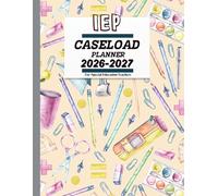 IEP Caseload Planner: School Year For Special Education Teachers | Meetings Organization | (30 Student Caseload) ''8.5 X 11''