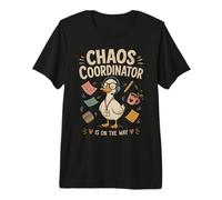 IEP Coordinator Goose Humor Chaos Coordinator is On The Way Premium T-Shirt