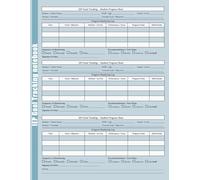 IEP Goal Tracking notebook: Student Progress Monitoring Sheets for Special Education Teachers, Case Managers, and IEP Goal Tracking, Large Size, 101 Pages