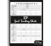 IEP Goal Tracking Sheets: Special Education Data Collection Log Book for Teachers and Case Managers | Student Progress Monitoring and Goal Tracking Journal