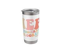 IEP I Encourage Progress Special Education Teacher Graphics Stainless Steel Insulated Tumbler