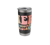 IEP I Encourage Progress Special Education Teacher Graphics Stainless Steel Insulated Tumbler