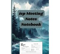 iep Meeting Notes Notebook: Iep Notes Notebook for Teacher