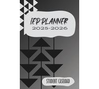 IEP Planner 2025-2026: Special Education Organizer for Teachers | Student Progress Tracker, Meeting Notes & Goal Planning Tool