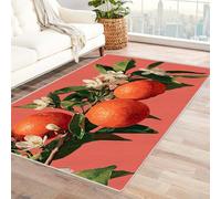 IEPOZWA Plant Based Abstract Design Rug Pine Tree Soft Microfiber for Bedroom Guestroom Pet-Safe Living Room(Green)-240x300cm