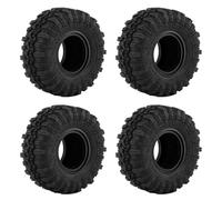 Ieron 1.0 Tires, S3 All Terrain Crawler Tires for RC Crawler Car Axial TRX4M SCX24 AX24 FCX24 Upgrade Parts (Black)