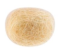 Ieron 10CM White Hemp Bird Nest Simulation Decoration with Quail Eggs Easter Supplies Soft Furnishing Props Decorative Nest for Spring Holiday Home Party Décor