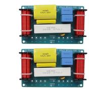 Ieron 2 Pcs Speaker Filter Crossover Set, 3-Way Speaker Crossover, 3-Unit Crossover Filters for Speakers