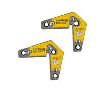 Ieron 2PC Dual Head Magnetism Welding Positioner Magnetic Welding Holder Adjustable for Welding Assembly Metalworking DIY Projects