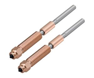 Ieron 2pcs K1C Quick Change Nozzle Kit 0.4mm 0.6mm for Crea-lity K1C & Ender 3 V3 3D Printers, Ceramic Heating Block Hot End Replacement Accessories