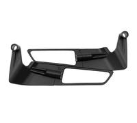 Ieron 2Pcs Modified Motorcycle Wing Rearview Mirrors, Adjustable Rotating Side Mirrors Wind Swivel Wing Mirrors Multi Angle for Ninja