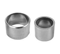 Ieron 2pcs Motorcycle Exhaust Pipe Gasket 1pcs 32mm ID 38mm OD & 1pcs 42.5mm ID 48mm OD