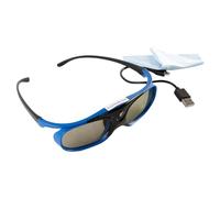 Ieron 3d Dlp-Link Glasses, Active Shutter 3d Dlp-Link Glasses Rechargeable 144hz Suitable For All 3d Dlp Projectors