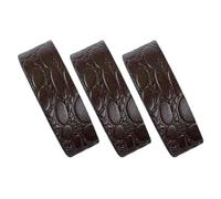 Ieron 3PCS Belt Loop Leather Belt Tip Keeper for DIY Craft Belt Fixing Fits 38mm Wide Belts