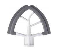 Ieron 4.5/5 Quart Flex Edge Beater Compatible with KitchenAid Tilt-Head Stand Mixer, All-Metal Blade with Silicone Edges