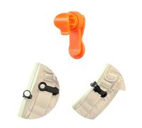 Ieron 4 Pcs Magnetic Tube Clip, Drinking Tube Clips Tactical Hydration System Holder for Hydration Tube for Camping Hiking Outdoor Water Bubble Hose