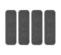 Ieron 4 pcs RV Step Covers, RV Stair Covers with Tape, RV Step Rug, RV Step Carpet, Camping Rug for Mobile Home, 19.5x7.5inch / 49.5x19cm