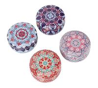 Ieron 4 pcs Scented Candles Gift Set, Lemon Vanilla Lavender Natural Soy Wax for Aromatherapy Massage, Stress Relief, Yoga