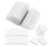 Ieron 50 Pcs Miniature Blank Books Dollhouse DIY Accessories Craft Handmade Blank Miniature Books with Pages for Dollhouses Book Models Mini Notebooks