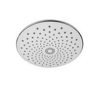 Ieron 9 Inch Shower Head,Fixed Shower Head,Large Rainfall Shower Head Replacement, Round Powerful High Pressure Overhead Shower Head,Silvery