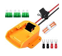 Ieron Battery Adapter Compatible with Dewalt 18v-20V Battery Converter for Power Wheel DIY Ride On Truck RC Car Robot