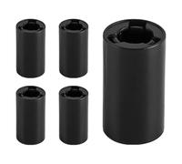 Ieron Battery Converter,Battery Adapter Case Battery Adapter Type AA to C Battery Spacer Adapter with AA Rechargeable Battery-Pack of 5