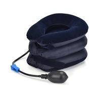 ieron Cervical Neck Traction Device Neck End Compression - Portable Neck Stretcher for Instant Pain Relief (Navy Blue)