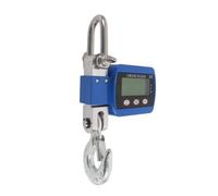 ieron Crane Scale 500 kg Digital Hanging Electronic Wild Scales Industrial Hanging Scales Portable LCD Pull Scale with Hook Blue
