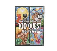 Ieron DIY 100 Digital Coloring Book 25 Pages Featuring Squares Triangles Hexagons Circles in Various Sizes for Drawing and Art Lovers Relax and Unleash