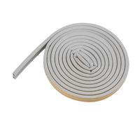 Ieron Draught Excluder Tape for Door Window,Self-Adhesive Weather Stripping,Type D Sealing Foam Tape Strip Anti-Collision/Soundproof/Waterproof/Dustproof,Grey 9x6mm,5m