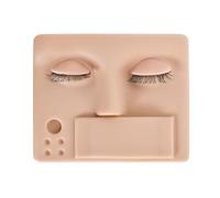 Ieron Eyelash Transplant Practice Head Shape Eyelashes With Interchangeable Eyelashes Practice Mannequin Head Eyelash Lash Mannequin Head Soft Lash Practice Head
