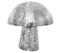 Ieron Mushroom Disco Ball Vintage Mirror Glass Brick Decorative Accessory for Home Art Wedding Stage Party DJ Lighting Tabletop Decoration